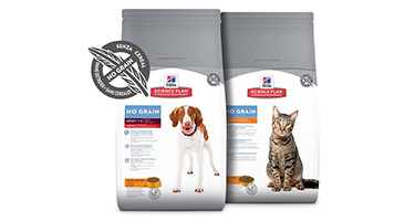 Introducing Hill’s Science Plan No Grain. All the Goodness, No Grain