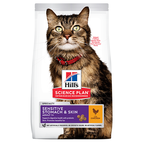Sensitive Stomach & Skin Adult Cat Food preview image